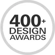 Přes 400 designových ocenění získaných od roku 2003