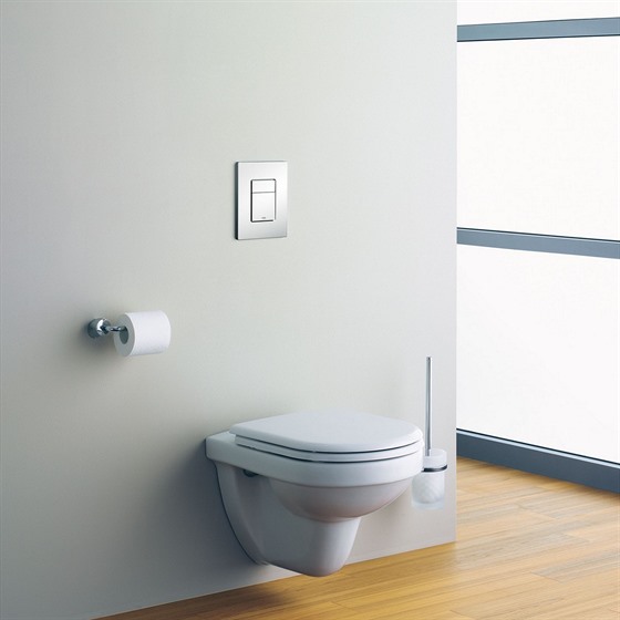 K modulu připevníte nejen WC, ale i ovládací tlačítko.