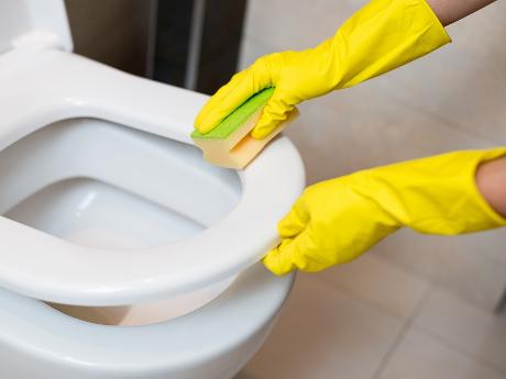 Jak vyčistit záchodové prkénko?